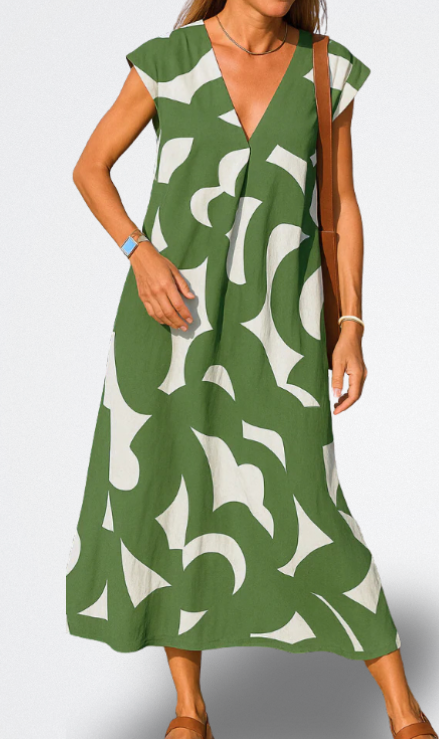Solina Vestido de Verano Natural
