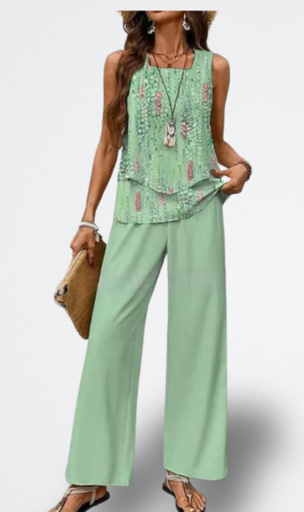 Elisa | Conjunto de Verano Ligero y Elegante