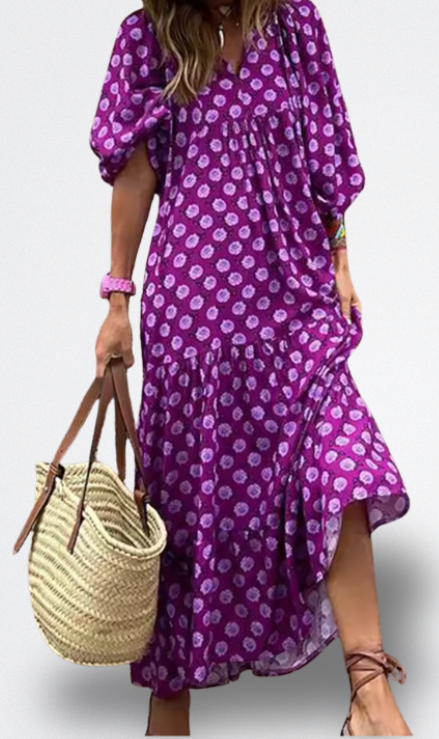 Inaya Vestido Largo Bohemio