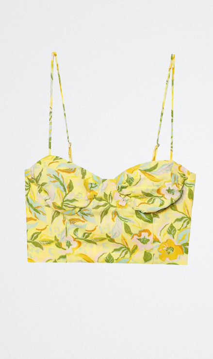 Mila Conjunto Floral de Dos Piezas