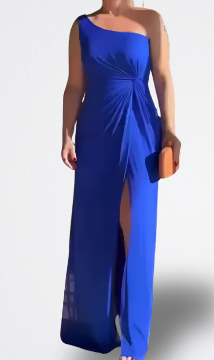 Amara Vestido Elegante de un Solo Hombro