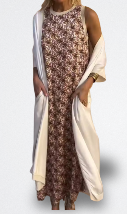 Viviana Conjunto Elegante de Dos Piezas