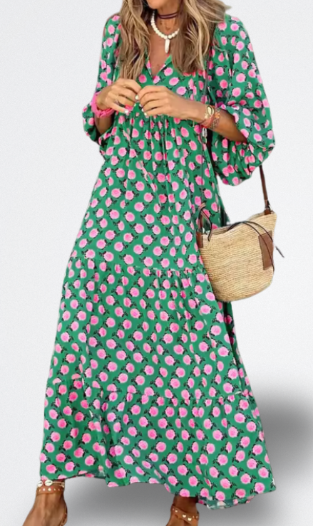 Inaya Vestido Largo Bohemio