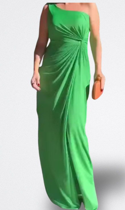 Amara Vestido Elegante de un Solo Hombro