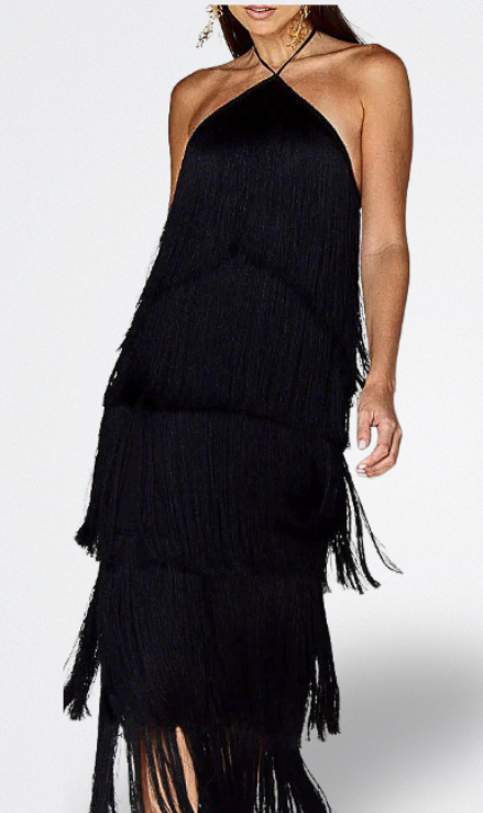 Sahara Vestido de Flecos