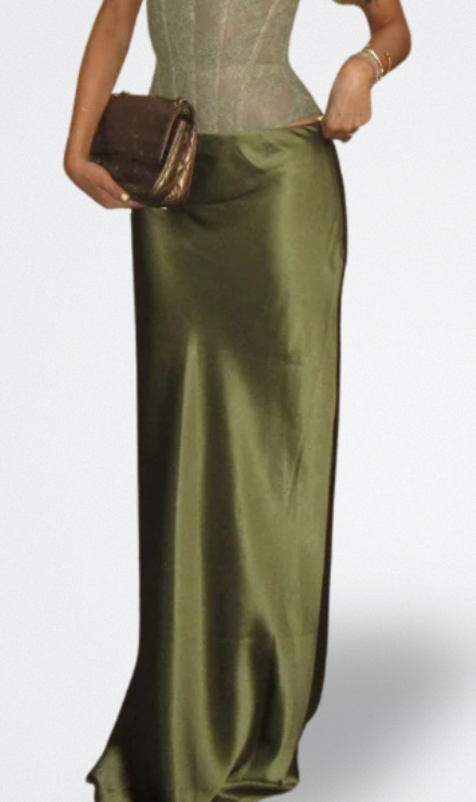 Rina | Vestido con Brillo Elegante