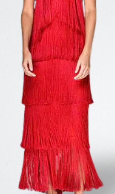 Sahara Vestido de Flecos