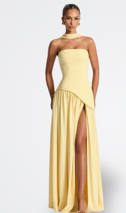 Aria | Vestido Largo Sin Tirantes