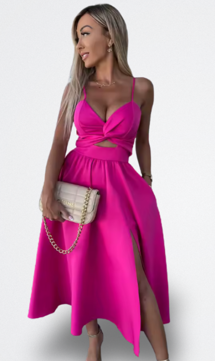 Tahlia Vestido Rosa Suave