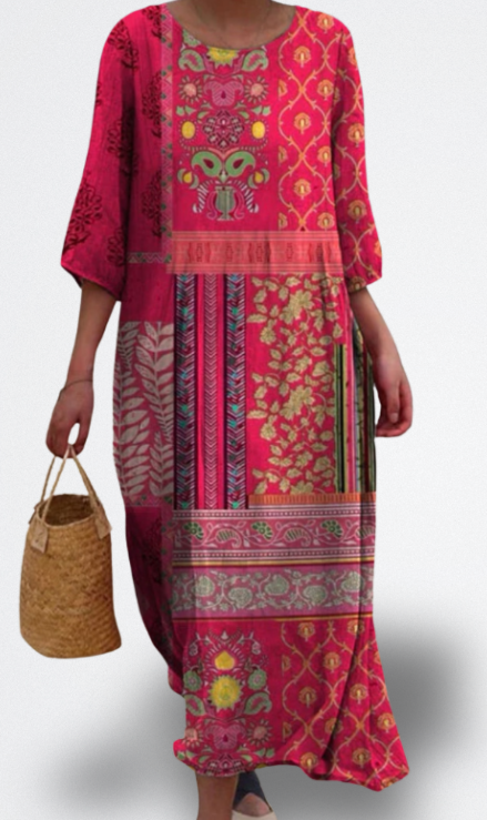 Marlen Vestido Largo Boho