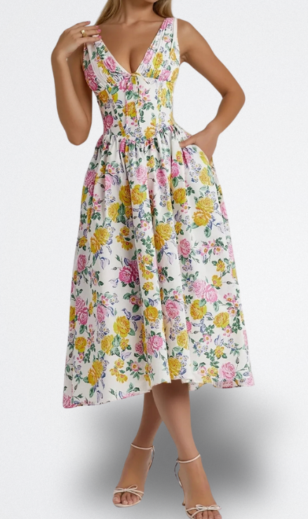 Aurora Vestido de Verano Elegante