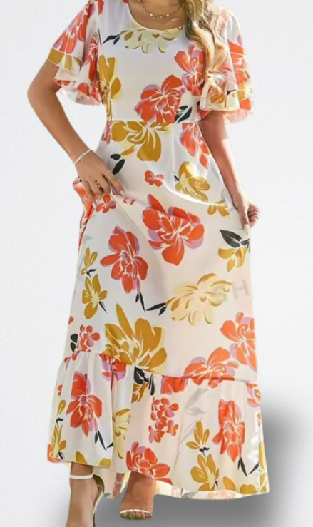Amira Vestido Largo Floral