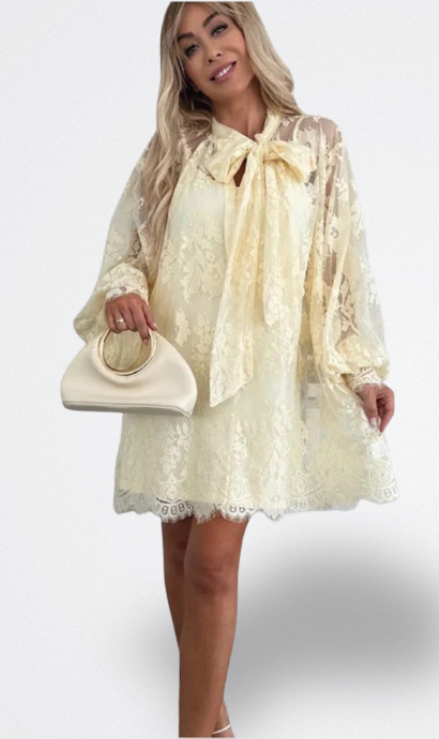 Mira Sol | Vestido Romántico de Encaje