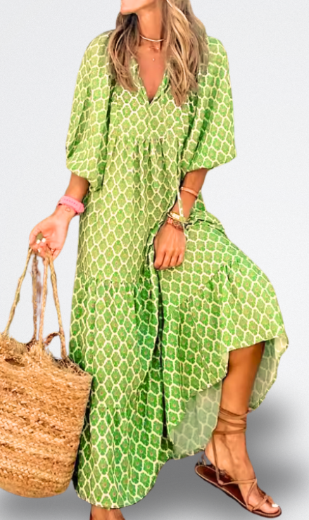 Inaya Vestido Largo Bohemio
