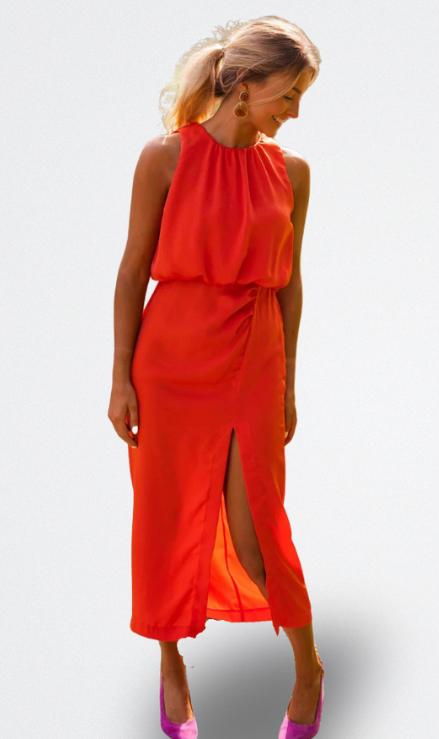 Leonie Vestido Midi de Verano