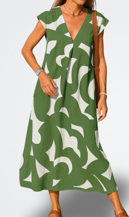Solina Vestido de Verano Natural