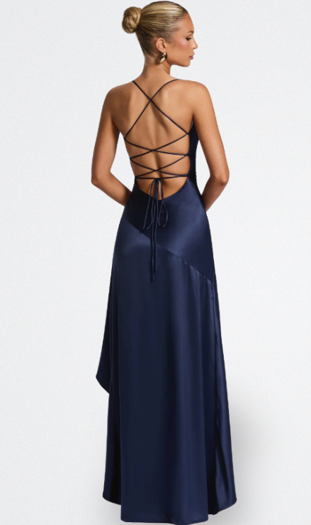 Vera | Vestido Largo de Satén