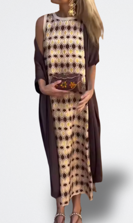 Viviana Conjunto Elegante de Dos Piezas