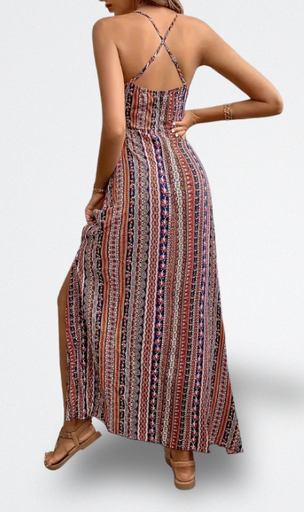 Luzia Vestido Fluido de Verano