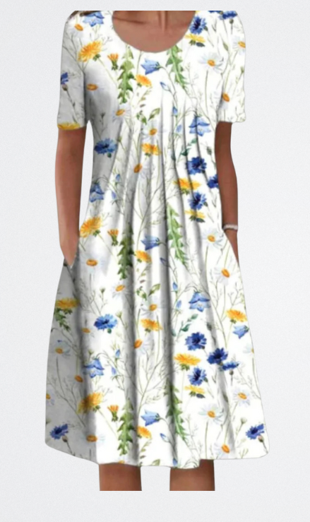Ariana | Vestido Floral que Estiliza la Figura