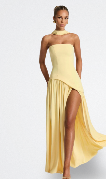 Aria | Vestido Largo Sin Tirantes