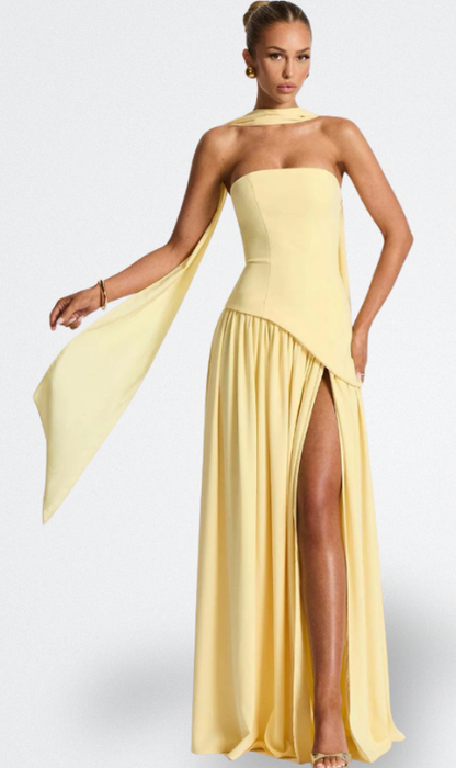 Aria | Vestido Largo Sin Tirantes