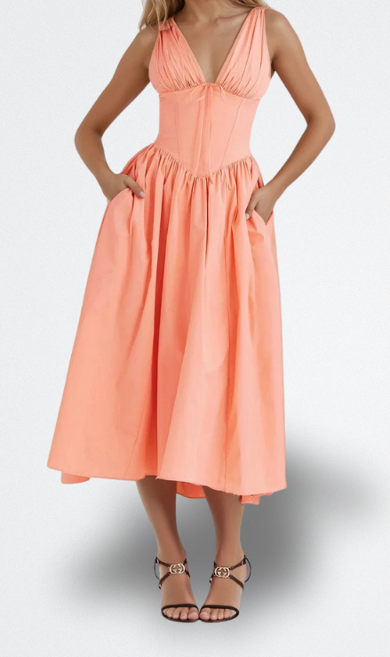Aurora Vestido de Verano Elegante