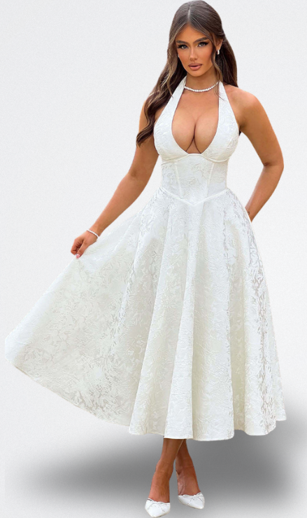 Amaranta Vestido Encanto de Satén