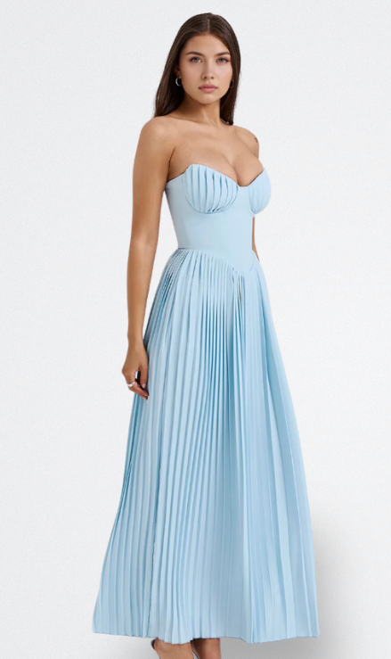 Mara Luz | Vestido Sin Tirantes