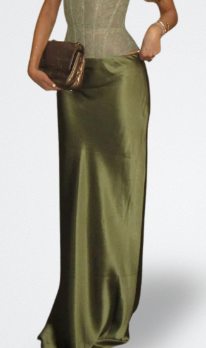 Rina | Vestido con Brillo Elegante