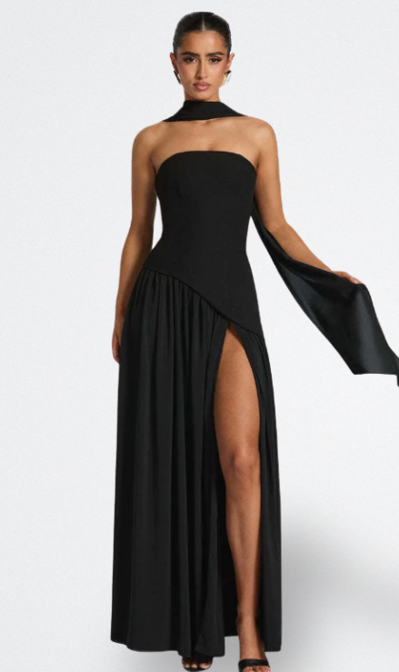 Aria | Vestido Largo Sin Tirantes