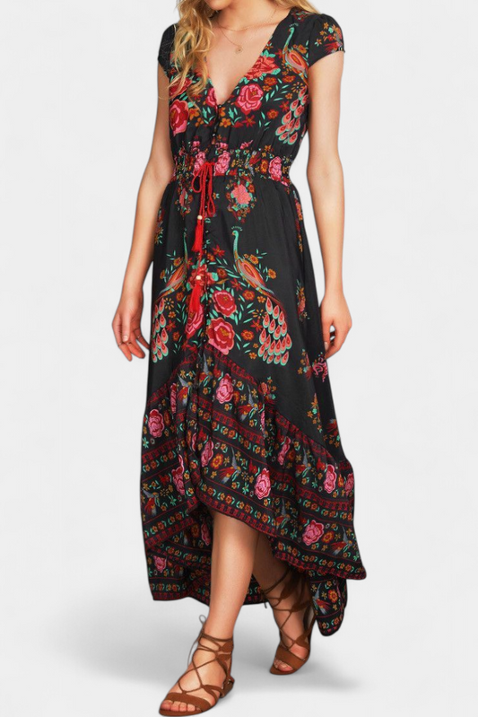 Chiara Vestido Floral Boho Chic