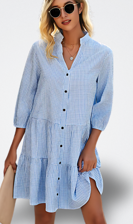 Shanna | Vestido Midi Flowy de Día
