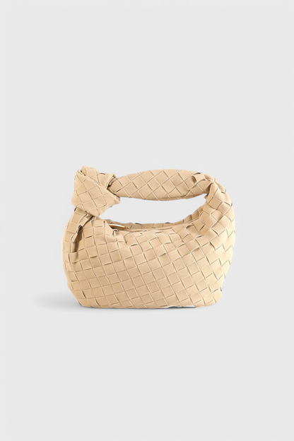Remi Bolso Mini Woven con Detalle de Nudo