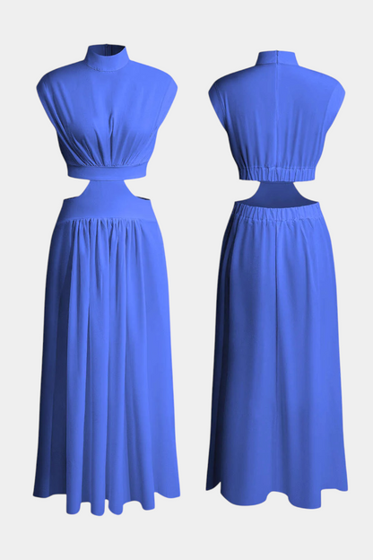 Jocelyn Conjunto de Vestido con Abertura Lateral